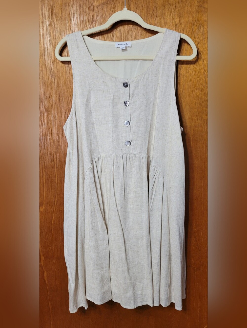 Hailey & Co Sleeveless Short Dress Size 1X (1317)